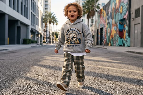 custom kids hoodie factory price range and production variables